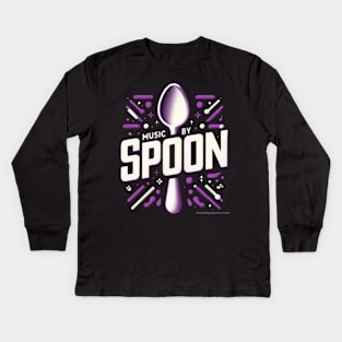 Music By Spoon Fan Kids Long Sleeve T-Shirt